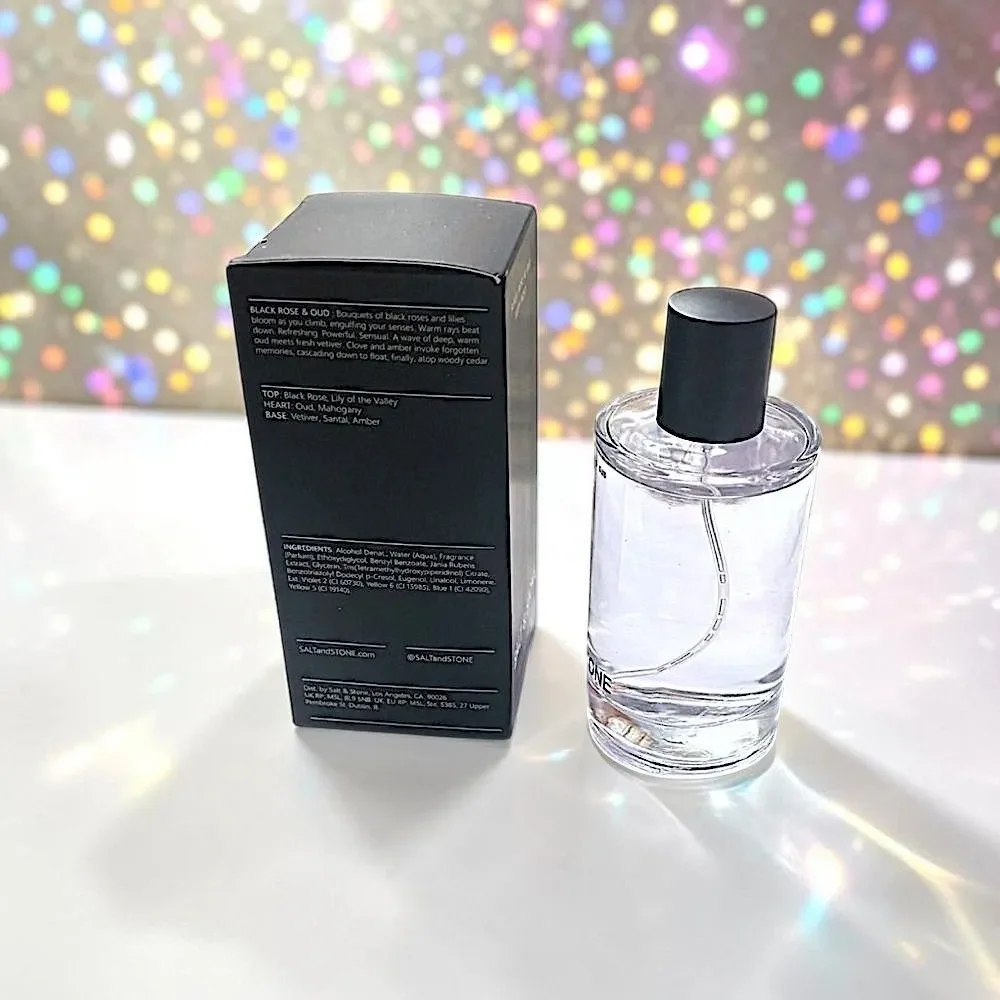 Salt & Stone Black Rose & Oud Body & Hair Fragrance Mist 3.4 fl oz New In Box